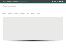 Tablet Screenshot of hverdagenshelte.com